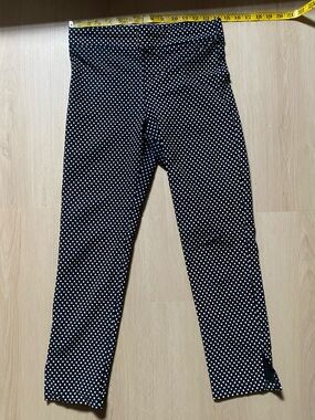 Black Polka Dot Capris